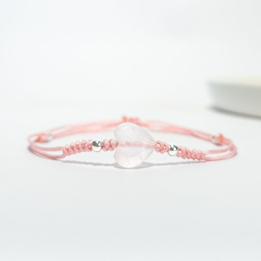 Pulsera Amor Incondicional - Cuarzo Rosa