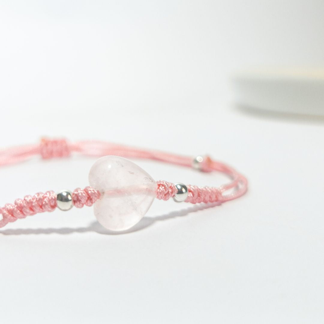 Pulsera Amor Incondicional - Cuarzo Rosa