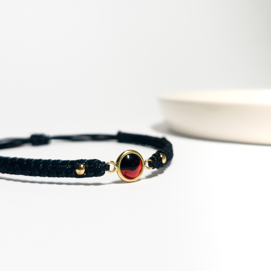 Pulsera Huayruro Encapsulado II - Oro 18k