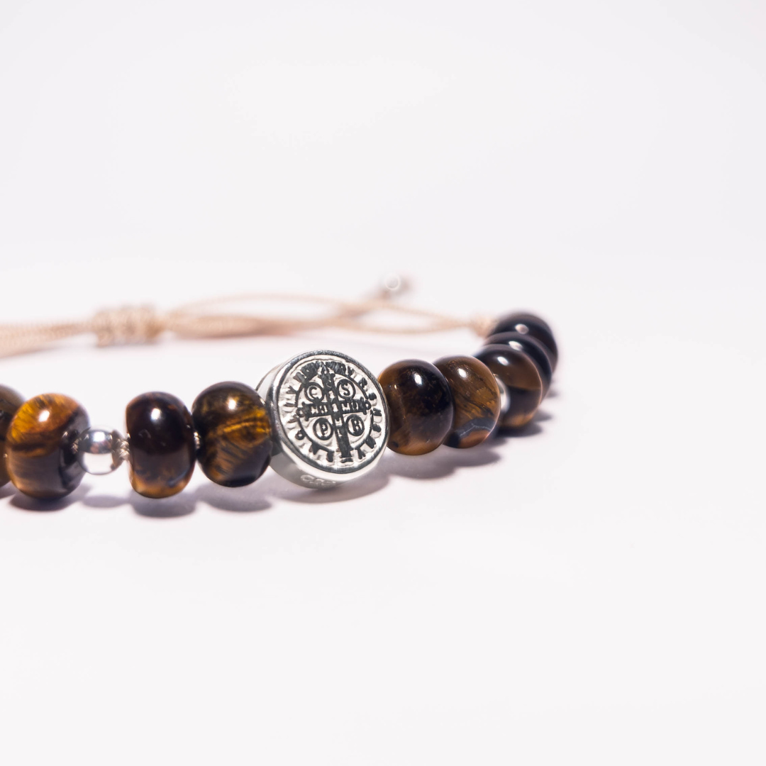 Pulsera San Benito - Ojo de Tigre