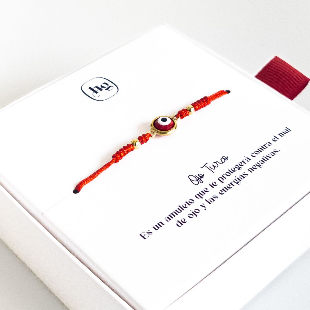 Pulsera Ojo Turco - Oro 18k