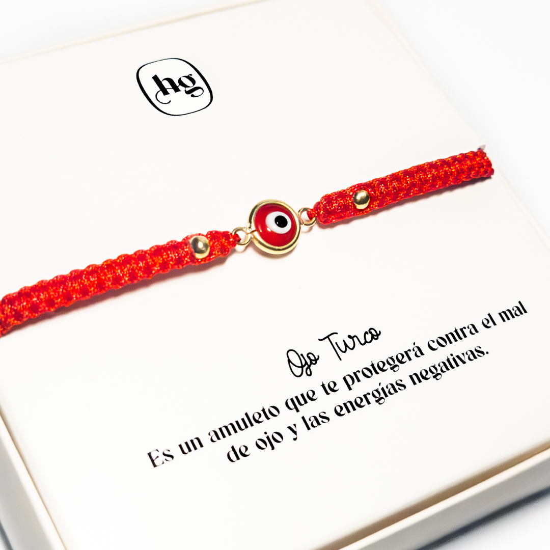 Pulsera Ojo Turco III - Oro 18k