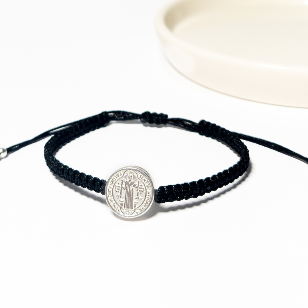 Pulsera San Benito III - Negro
