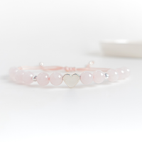 Pulsera Cuarzo Rosa