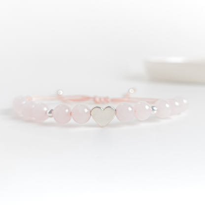 Pulsera Cuarzo Rosa