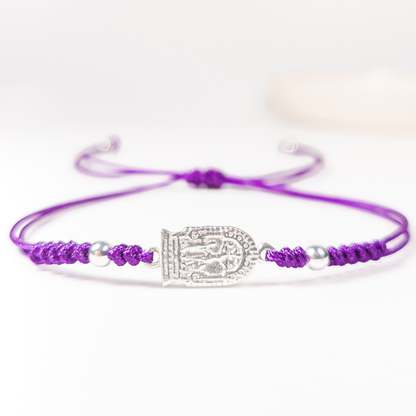 Pulsera Señor de los Milagros - Morado