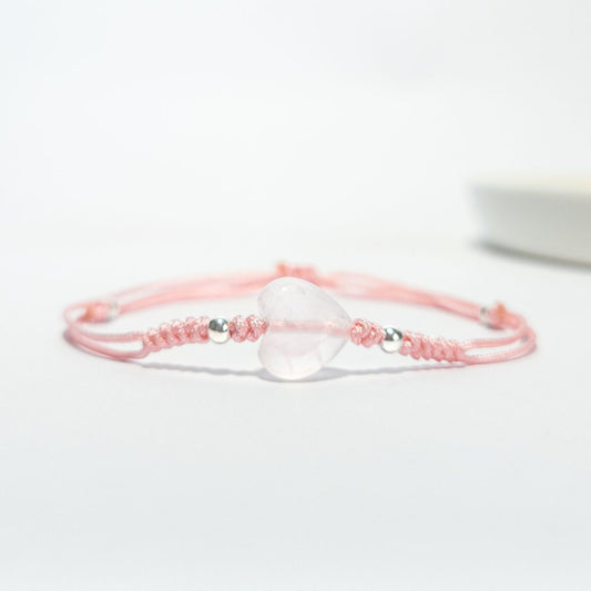 Pulsera Amor Incondicional - Cuarzo Rosa