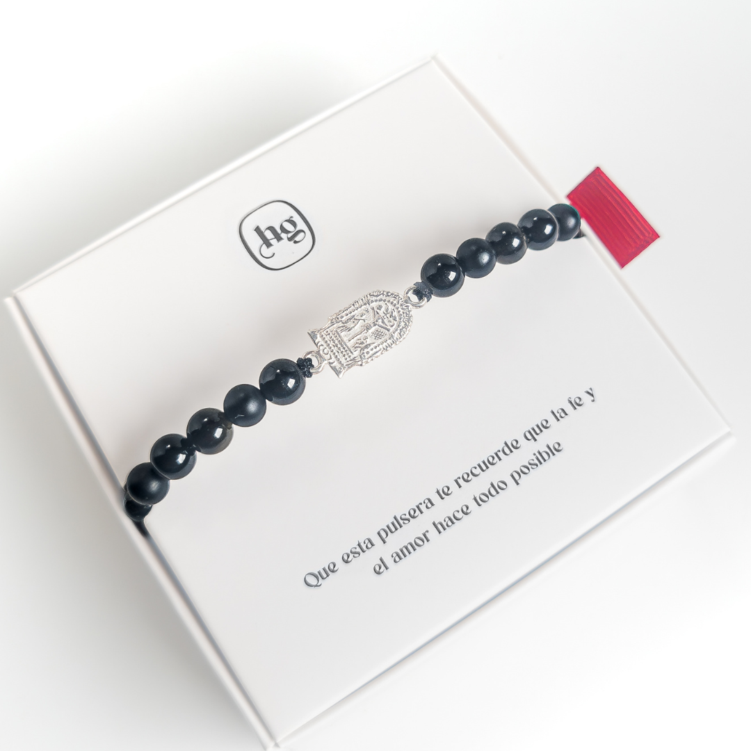 Pulsera Escudo Protector - Señor de los Milagros