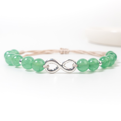Pulsera Lazo Eterno - Jade