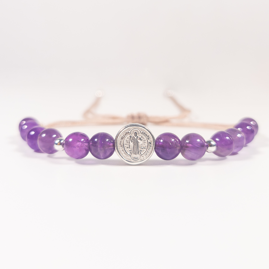 Pulsera San Benito - Amatista