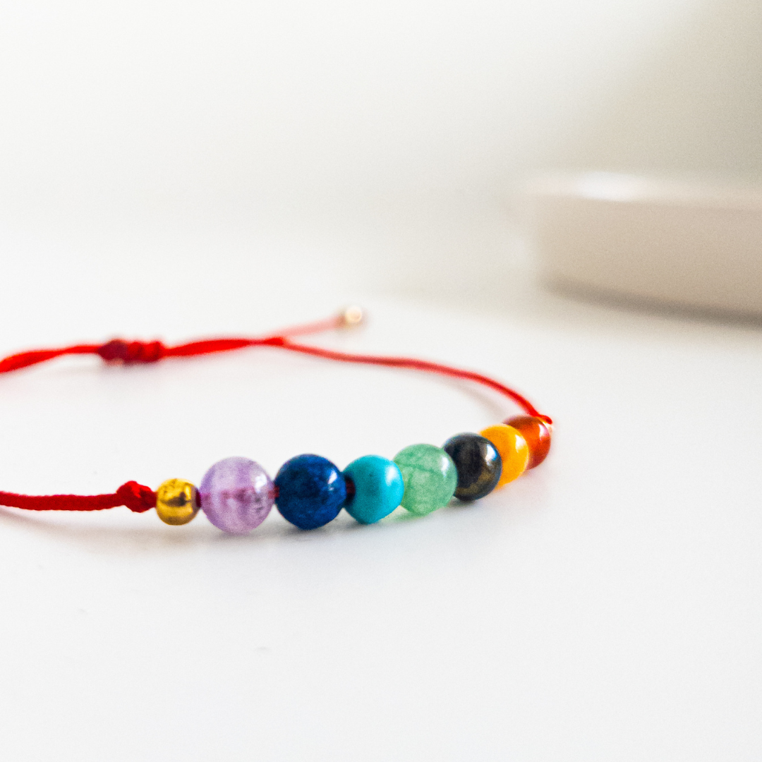 Pulsera 7 Chakras - Oro 18k