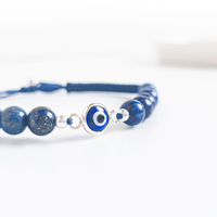 Pulsera Ojo Turco Azul - Lapislázuli