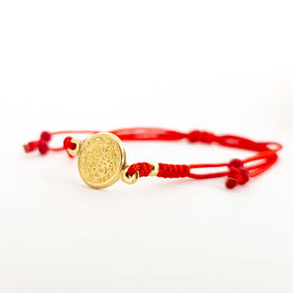 Pulsera San Benito - Oro 18k