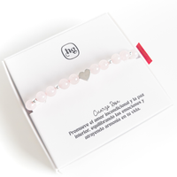 Pulsera Cuarzo Rosa