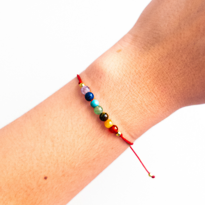 Pulsera 7 Chakras - Oro 18k
