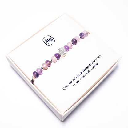 Pulsera San Benito - Amatista