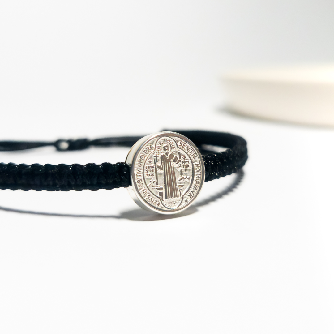 Pulsera San Benito III - Negro