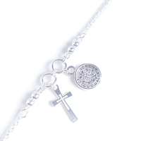 Pulsera San Benito y Cruz