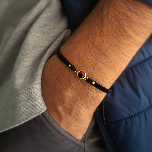 Pulsera Huayruro Encapsulado II - Oro 18k