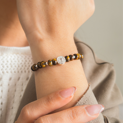 Pulsera San Benito - Ojo de Tigre