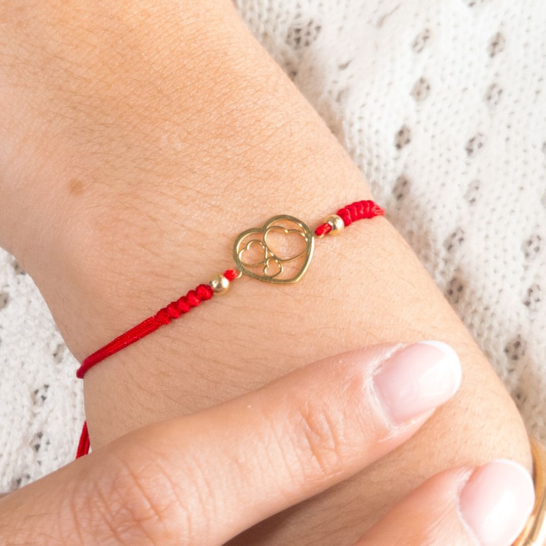 Pulsera Amor Familiar - Oro 18k
