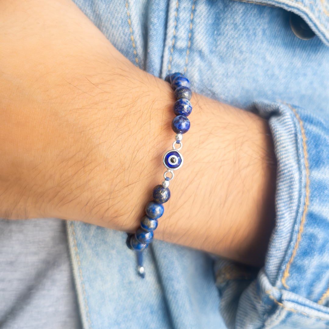 Pulsera Ojo Turco Azul - Lapislázuli