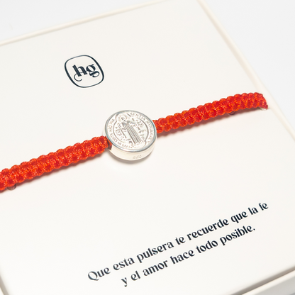 Pulsera San Benito III - Rojo