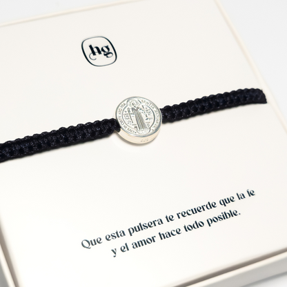 Pulsera San Benito III - Negro