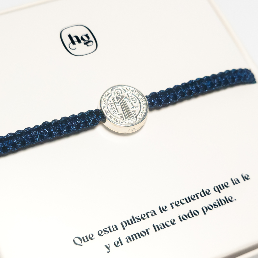 Pulsera San Benito III - Azul Marino