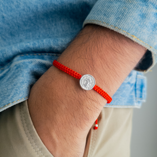 Pulsera San Benito III - Rojo