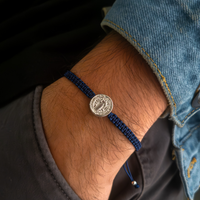 Pulsera San Benito III - Azul Marino