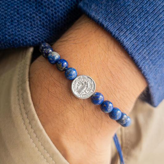 Pulsera San Benito - Lapislázuli
