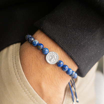 Pulsera San Benito - Lapislázuli