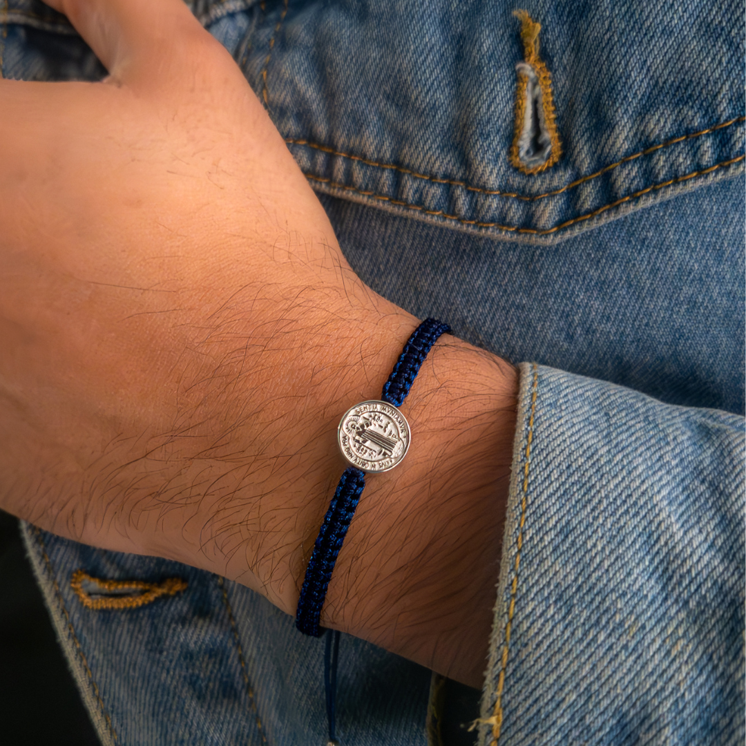 Pulsera San Benito III - Azul Marino