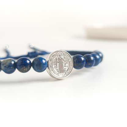 Pulsera San Benito - Lapislázuli