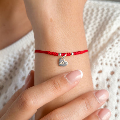 Pulsera Corazón Inicial