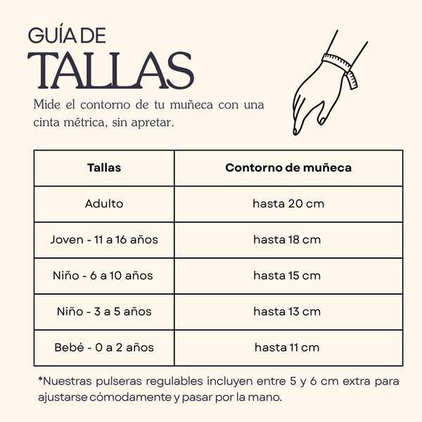 Guía de tallas